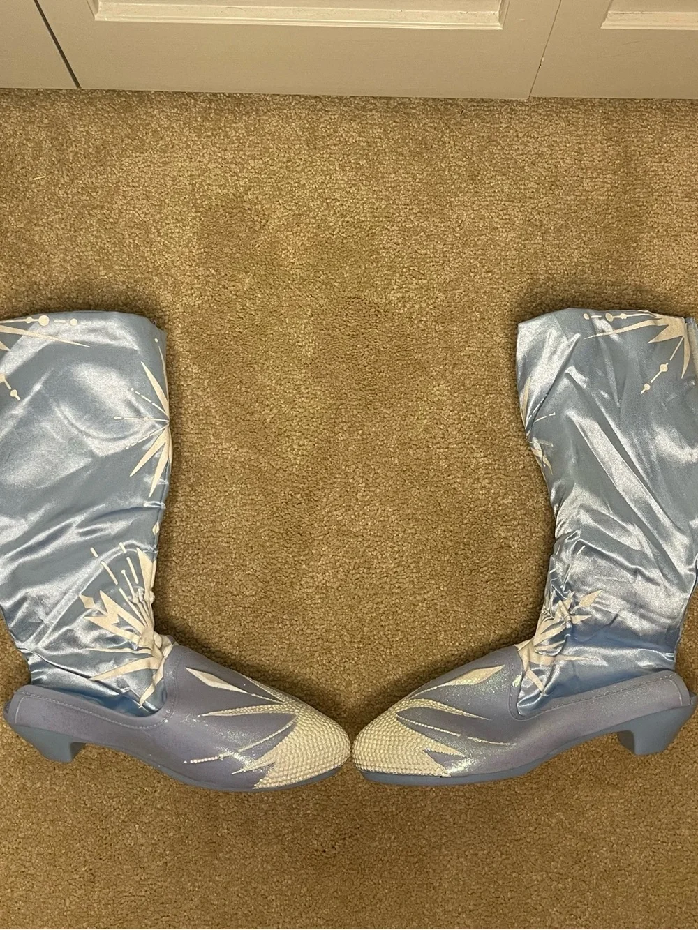Disney Frozen 2 Elsa Dress Up Travel Boots for Girls